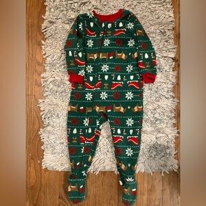 Carters unisex Christmas sleeper size 18 months